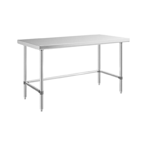 KS1 Worktable 60"W X 18"D X 35"H 18/430 Stainless Steel — SMTEO-1860S