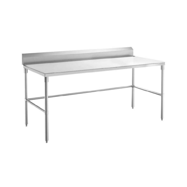 KS1 Worktable 72"W X 30"D X 35"H 18/430 Stainless Steel — SMTEOB-3072S