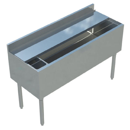 KS1 QuickShip Underbar Ice Bin 12" D Insulated Cabin 48" L X 18-1/2" D X 30” H — SMIB-1848