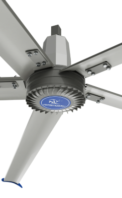 MRCOOL CoolBlade 24' Industrial HVLS Fan, MCFAN24XBGR — MRCOOL model MCFAN24XBGR, product image 1