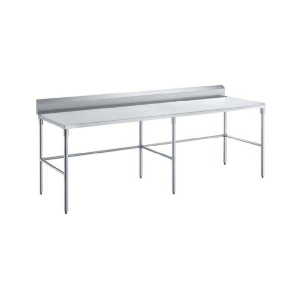 KS1 Worktable 108"W X 30"D X 35"H 18/430 Stainless Steel — SMTEOB-30108G
