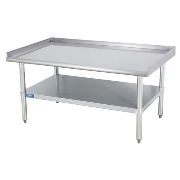 KS1 QuickShip Equipment Stand 48"W X 30”D 16/400 Stainless Steel Reinforced Top — SMES-3048G