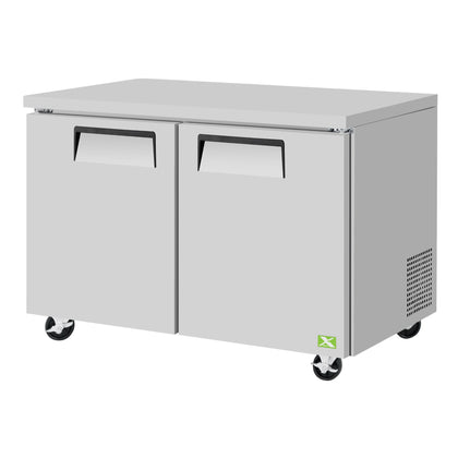 2 Door Undercounter Refrigerator commercial undercounter refrigerators - NMS-CR-UCR-003