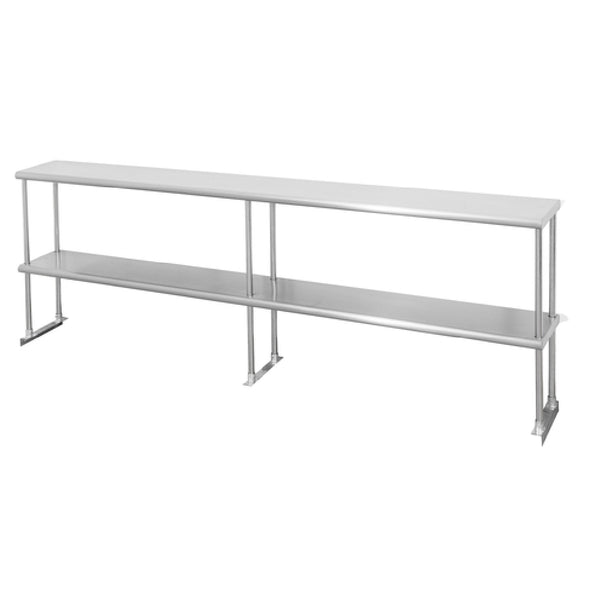 KS1 QuickShip Overshelf Table Mounted Double — SMDOS-1284