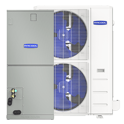 MRCOOL 2.5 Ton Central Hyper Heat Heat Pump and 17.5" DIY Cased Coil — MRCOOL model MCMP3036BOTB-CENTRAL-30-HP-C-230B00-O, product image 1